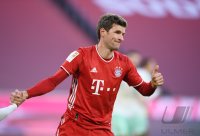 Fussball 1. Bundesliga Saison 20/21: FC Bayern Muenchen - SV Werder Bremen