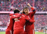 Fussball 1. Bundesliga Saison 18/19: FC Bayern Muenchen - Hannover 96