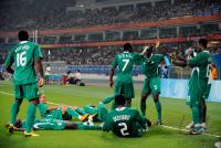 FUSSBALL  Olympia 2008   Halbfinale  Maenner   Nigeria - Belgien