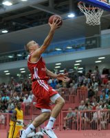 Basketball 1. Bundesliga 2012/2013 Testspiel:  Walter Tigers Tuebingen - FC Bayern Muenchen