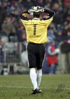 Fussball 1. Bundesliga: Bayern-Leverkusen, Enttaeuschung Butt