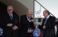 FIFA Club WM UAE 2009;    FIFA Praesident BLATTER und Franz BECKENBAUER
