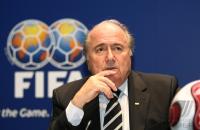 FIFA Pressekonferenz mit Praesident Blatter