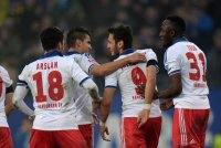 Fussball, 1. Bundesliga  Saison 2013/2014: Hamburger SV - Borussia Dortmund