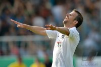 Fussball Saison 2012/2013 DFB Pokal; JUBEL Matthew Taylor (Preussen Muenster)