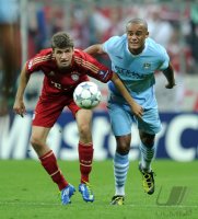 Fussball CHL  Saison 2011/2012:  FC Bayern Muenchen - Manchester City