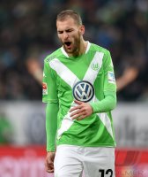 Fussball, 1. Bundesliga  Saison 2014/2015: VfL Wolfsburg - SC Freiburg