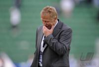 Fussball U 21 EM 2009:  Trainer Horst Hrubesch  (Deutschland)