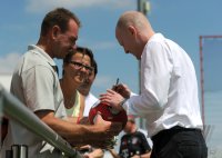 Fussball 1. Bundesliga 12/13: Training beim FC Bayern Muenchen