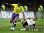 Fussball Testspiel Deuschland - Brasilien