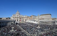 Vatikan, Rom Ostermesse 2023 Papst Franziskus I.