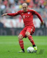 Fussball 1. Bundesliga, Saison 2011/2012:  Arjen Robben (FC Bayern Muenchen)
