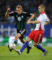 Fussball: 1. Bundesliga Saison 2010/2011: Hamburg - Wolfsburg