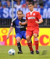 Fussball 1. Bundesliga: T Home Cup , FC Bayern Muenchen - HSV