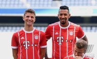 Fussball 1. Bundesliga 2017/2017: Fototermin beim FC Bayern Muenchen