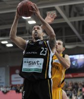 Basketball  1. Bundesliga  10/11   Walter Tigers Tuebingen - EnBW Ludwigsburg