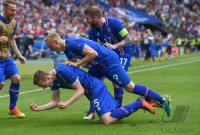 Fussball International Europameisterschaft 2016: Island - Oesterreich