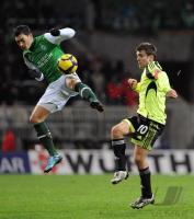 FUSSBALL, 1. BUNDESLIGA, 14. Spieltag: Bremen - Wolfsburg