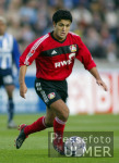 FUSSBALL 1.Bundesliga Spielszene Hertha - Bayer