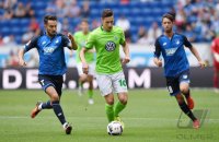 Fussball 1. Bundesliga Saison 2016/2017: TSG 1899 Hoffenheim - VfL Wolfsburg