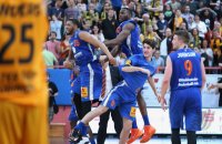 Basketball 1. Bundesliga 15/16 Hauptrunde: Walter Tigers Tuebingen - Mitteldeutscher BC