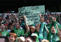 Fussball, 1. Bundesliga Saison 2012/2013: SV Werder Bremen - TSG 1899 Hoffenheim
