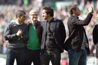 Fussball, 1. Bundesliga  Saison 2013/2014: SV Werder Bremen - Hertha BSC Berlin