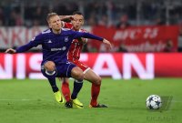 Fussball CHL 17/18 Gruppenphase: FC Bayern Muenchen - RSC Anderlecht