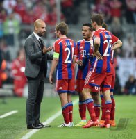 Fussball CHL 14/15 Viertelfinale: FC Bayern Muenchen  - FC Porto