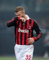 FUSSBALL  International CHL 09/10 : BECKHAM (AC Mailand)