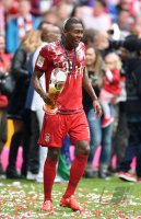 Fussball, 1. Bundesliga  Saison 14/15: JUBEL FC Bayern Muenchen