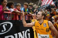 Basketball 1. Bundesliga 2012/2013:  Walter Tigers Tuebingen - LTi Giessen 46ers