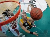 Basketball 1. Bundesliga  08/09  Walter Tigers Tuebingen  -  Paderborn Baskets