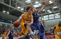 Basketball 1. Bundesliga 15/16 Hauptrunde: Walter Tigers Tuebingen - Crailsheim Merlins