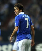 Fussball CHL  Saison 2010/2011: Raul (FC Schalke 04)
