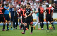 Fussball 1. Bundesliga Saison 14/15: VfB Stuttgart - Hamburger SV