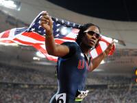 LEICHTATHLETIK  Olympia 2008 100 M Maenner Finale