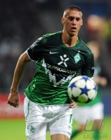 Fussball, Champions League, Saison 2010/2011: Bremen, WAGNER Einzelaktion