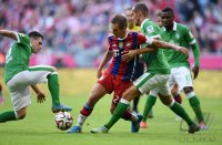 Fussball 1. Bundesliga Saison 14/15: FC Bayern Muenchen - Werder Bremen