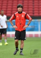 FUSSBALL WM 2014  Achtelfinale PK; Bundestrainer Joachim Loew (Deutschland)