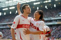 Fussball 1. Bundesliga :  1 FC Koeln - VfB Stuttgart