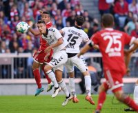 Fussball 1. Bundesliga Saison 17/18: FC Bayern Muenchen - SC Freiburg