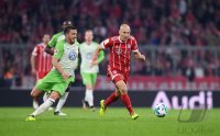 Fussball 1. Bundesliga Saison 17/18: FC Bayern Muenchen - VfL Wolfsburg