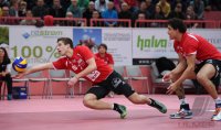 Volleyball  1. Bundesliga  14/15:  TV Rottenburg - Netzhoppers KW-Bestensee
