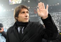 FUSSBALL SERIE A: Trainer Massimilliano Allegri (AC Mailand)