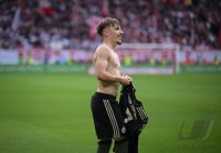 Fussball 1. Bundesliga  Saison  2025/2026  28. Spieltag SC Freiburg - FC Bayern Muenchen