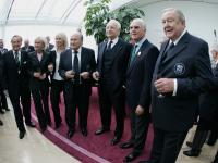 Fussball WM 2006: Empfang des Bayerischen Ministerpraesidenten