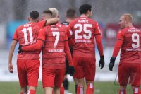 Fussball Regionalliga Sued 2022/2023 20. Spieltag 10.12.2022 TSG Balingen - VfR Aalen