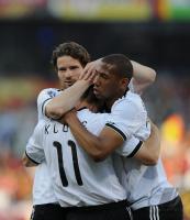 FUSSBALL WM 2010, ACHTELFINALE:  JUBEL  Deutschland
