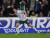 FUSSBALL  1. BUNDESLIGA  09/10  SC Freiburg  - SV Werder Bremen